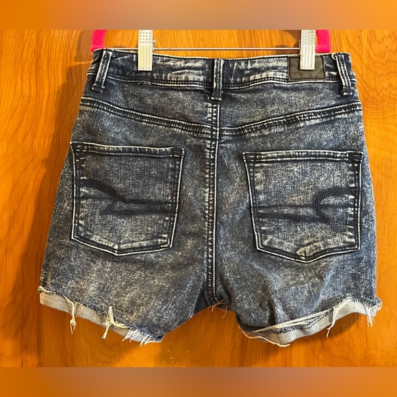 American Eagle Denim Shorts Size 0 - Picture 6 of 13